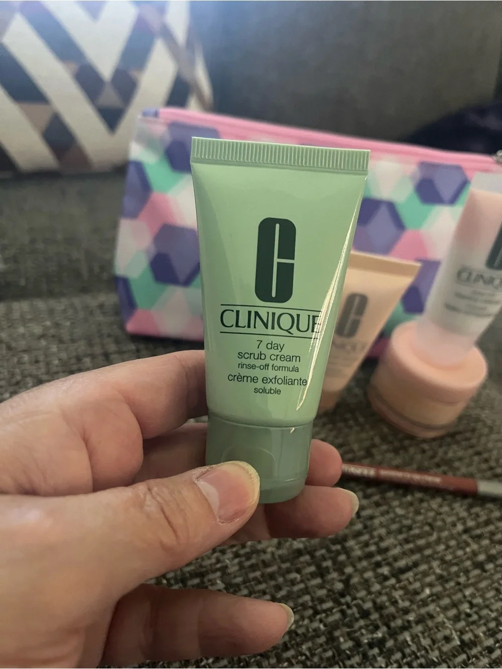 New Clinique 6 Piece w/Pouch